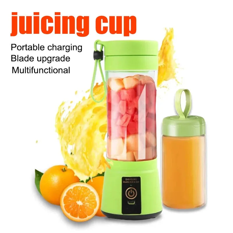 Mini liquidificador portátil - Espremedor elétrico multifuncional com bateria -misturadores de frutas extratores máquina de fazer suco -liquidificador smoothies